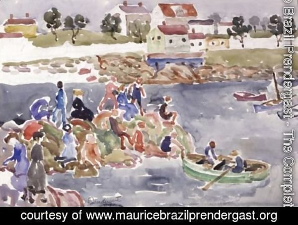 Maurice Brazil Prendergast - The Cove 2