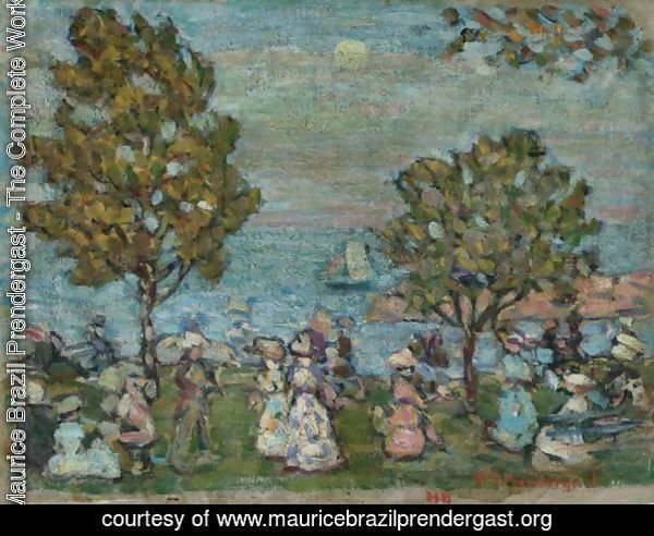 Late Afternoon (Moonlight At Marblehead)