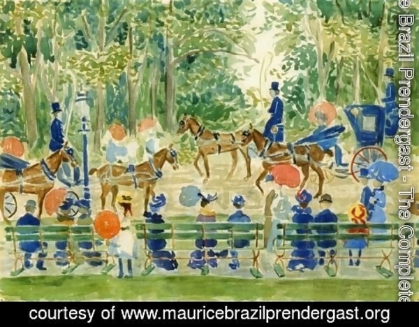 Maurice Brazil Prendergast - Central Park 4