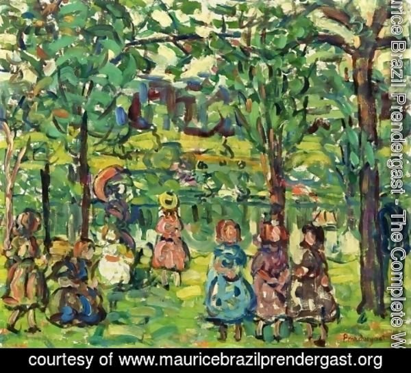 Maurice Brazil Prendergast - Children In The Park