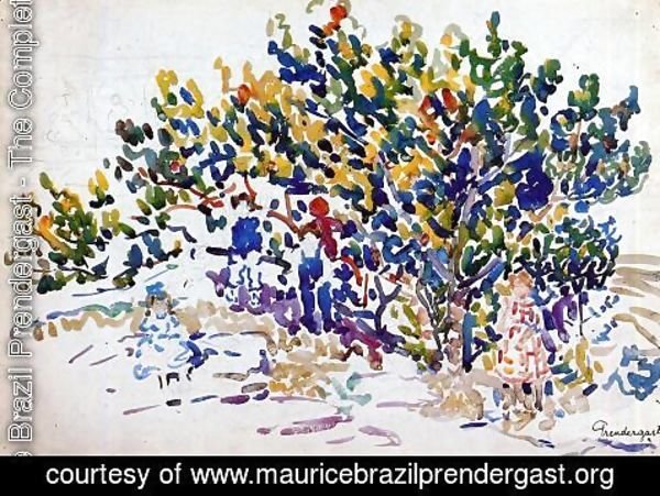 Maurice Brazil Prendergast - Children In The Tree