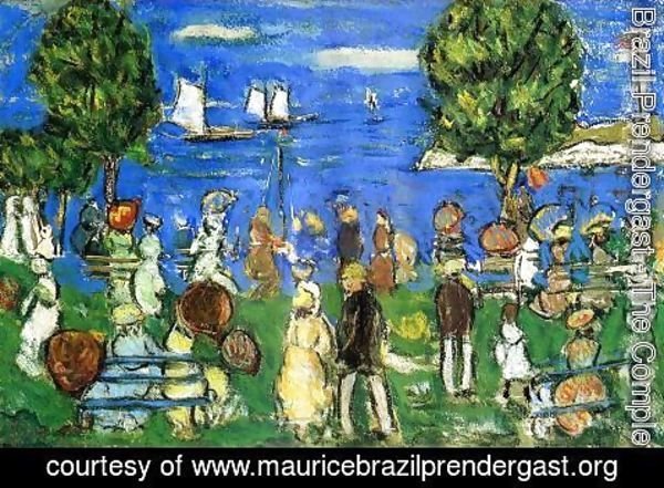 Maurice Brazil Prendergast - Promenade Salem