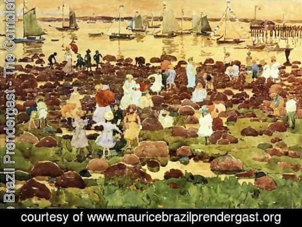 Maurice Brazil Prendergast - Revere Beach2