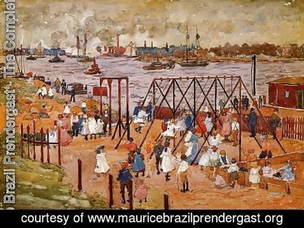 Maurice Brazil Prendergast - The East River