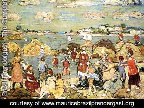 Maurice Brazil Prendergast - The Seashore