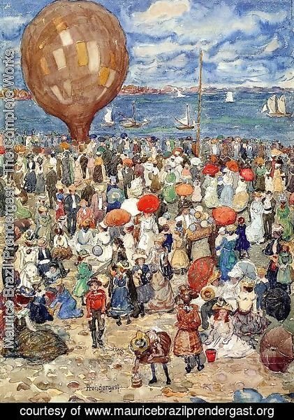 Maurice Brazil Prendergast - The Balloon