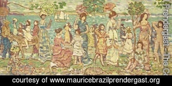 Maurice Brazil Prendergast - Promenade 2
