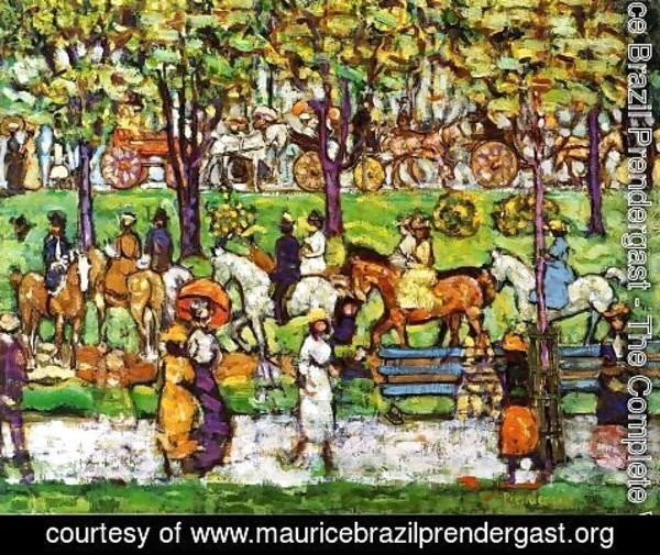 Maurice Brazil Prendergast - Central Park3