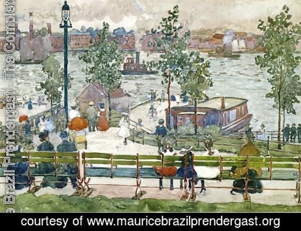 Maurice Brazil Prendergast - East River Park