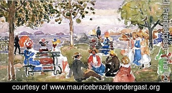 Maurice Brazil Prendergast - Gloucester Park