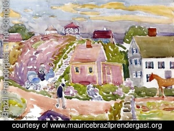 Maurice Brazil Prendergast - Rockport  Mass
