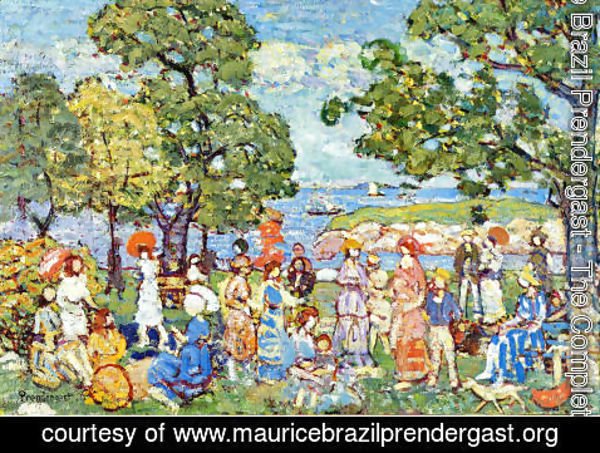 Maurice Brazil Prendergast - The Promenade2