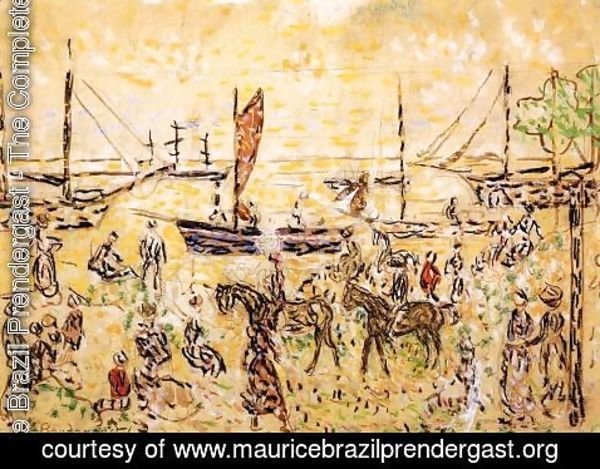 Maurice Brazil Prendergast - The Shore